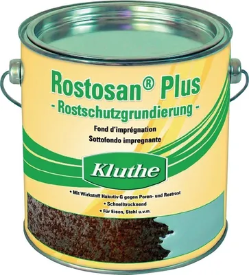 Produktbild von Rostprimer Rostosan® Plus rotbraun 2500 ml Dose
