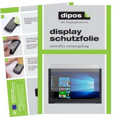 Produktbild von 2x Schutzfolie für Lenovo Ideapad 320 (15.6 Zoll) matt Displayschutzfolie Folie