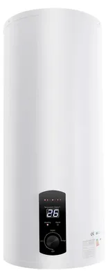 Immagine prodotto di Scaldabagno elettrico - Serbatoio da 60 litri per doccia - Riscaldamento rapido, 2000W, 220V - Display digitale - Resistente all'acqua (IPX4), verticale - Bianco