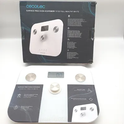 Obrázok produktu pre Cecotec Surface Precision EcoPower 10000 Zdravá kúpeľňová váha. S tlačidlom
