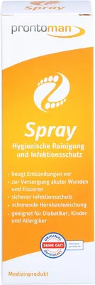 Imagen del producto de Spray para el cuidado de los pies ProntoMan, solución de 75 ml