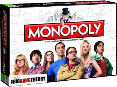 Produktbild von Winning Moves MONOPOLY - The Big Bang Theory, Brettspiel, Wirtschaftliche Simulation, 8 Jahr(e), Familienspiel