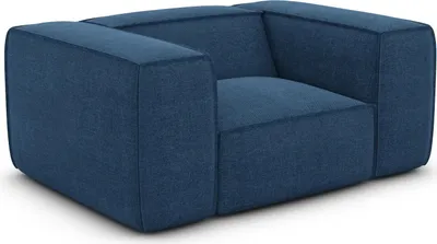 Produktbild von Strukturstoff Sessel Arelia Dunkelblau