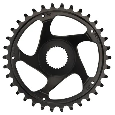 Image de Plateau De Vélo électrique 34 Dents Pour Moteur Bosch Gen4 - Denture Anti-déraillement - Kmc