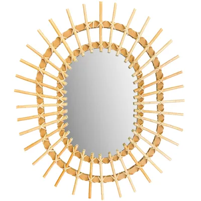Zdjęcie produktu dla Lustro Ścienne Boho 57Cm Qdj5749
