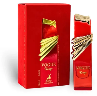 Imagen del producto de Maison Alhambra Vogue Rouge Eau de Parfum Mujer 100 Ml | Perfume Árabe Original