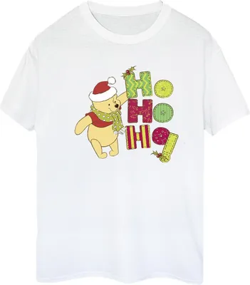 Produktbild von Disney - "Ho Ho Ho" T-Shirt für Damen BI47497 (XXL) (Weiß)
