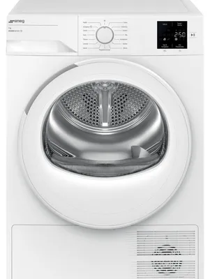 Immagine prodotto di Smeg DRC07EE, in piedi, a riempimento frontale, a pompa di calore, bianco, girevole, touch, destro