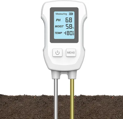 Zdjęcie produktu dla 3w1 Wartość pH gleby Temperatura otoczenia Tester wilgotności Urządzenie do pomiaru roślin doniczkowych w pomieszczeniach Uprawa roślin Narzędzia ogrodnicze