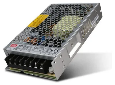 Productafbeelding van Mean Well LRS-150-12, schakelende voeding, behuizing, 12V DC, 0-12,5V, 150W