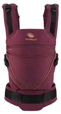 Produktbild von Manduca XT Baumwolle denimberry-toffee, Baby-Hüftsitz, Junge/Mädchen, 20 kg, Beere, Baumwolle