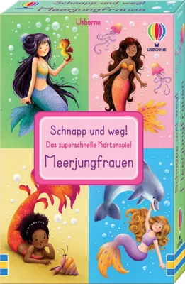 Produktbild von Schnapp und weg! Das superschnelle Kartenspiel: Meerjungfrauen