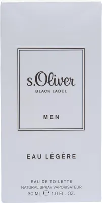Produktbild von S.OLIVER Black Label Eau de Toilette für Herren 30 ml