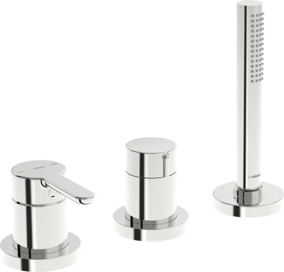 Productafbeelding van Hansa HANSADESIGNO design-eengreepmengkraan voor inbouwsets met 3 aansluitingen