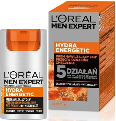 Zdjęcie produktu dla L´Oréal Paris Men Expert Hydra Energetic 24H Anti-Fatigue Moisturiser 50 ml
