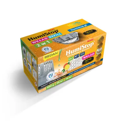 Zdjęcie produktu dla Wkład do HumiStop MAXI AROMA Cytrusowy (800G)