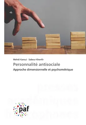 Produktbild von Personnalité antisociale