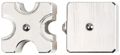 Productafbeelding van 633 401 3 Rennsteig Werkzeuge GmbH, krimpklem, persbreedte 7,0 mm, voor ongeïsoleerde adereindhulzen, doorsnede