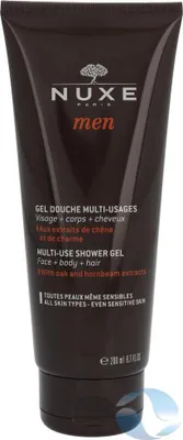 Produktbild von NUXE Men, Duschgel, 200 ml, Erwachsene, Männer, Körper & Haar, Jeder Hauttyp