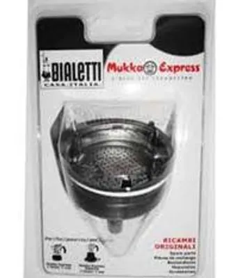 Zdjęcie produktu dla Bialetti 0109401, Filtr do kawy, Mukka Experss, Stal nierdzewna, Metal, 1 szt., 70 mm