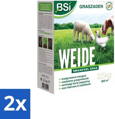 Produktbild von Graszaad Weide, 2,5 kg, 2 Stück, pflanzbar, , Sämlingeinheit