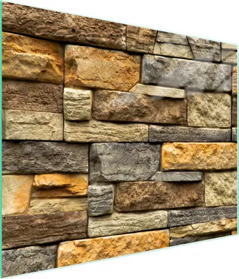 Productafbeelding van Glazen snijplank, 52x30 cm, baksteenkleur