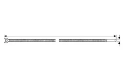 Immagine prodotto di 100 Fascette HellermannTyton UB200B-N 138-00026