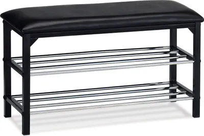 Obrázok produktu pre Botník dvojúrovňový Autronic 83168-13 BK, 76cm
