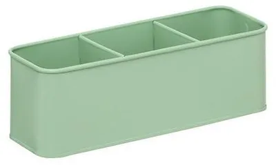 Zdjęcie produktu dla Organizer na biurko Deskolor zielony metalowy