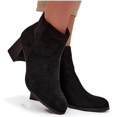 Produktbild von Damenturnschuhe auf Blockabsatz Eco Wildleder Schwarz Marilou 39