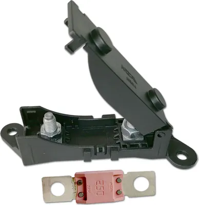 Produktbild von Sicherungshalter | MTA MegaVAL | 32V | M8 | anreihbar | inkl. Sicherung 250A