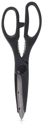Produktbild von Multifunktionsschere - 21 cm - Ergonomisch - Edelstahl - Universal Küchenschere Schwarz