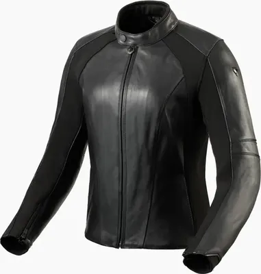 Produktbild von Revit Maci Damen Motorrad Lederjacke, schwarz, 36