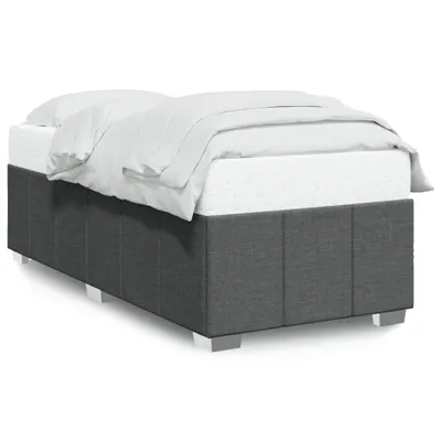 Immagine prodotto di Giroletto senza Materasso Grigio Scuro 100x200 cm Tessuto