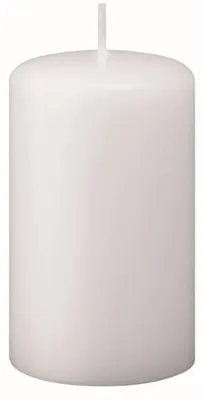Produktbild von Flachkopf-Stumpenkerzen Weiß 50 x Ø 30 mm, 10 Stück