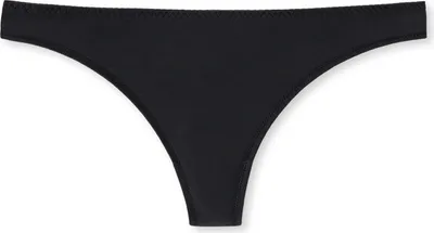 Produktbild von Schiesser Damen String Gr. 42  schwarz
