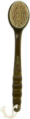 Productafbeelding van Badborstel Natuurlijke Haren - Rugwasser Douche - Huidverzorging Rug - Verpakking van 2 - 36.5 cm Lengte - N.v.t.