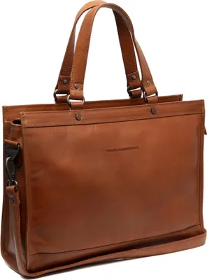 Immagine prodotto di The Chesterfield Brand borsa shopper borsa a tracolla con scomparto per laptop Manly Shopper Cognac marrone