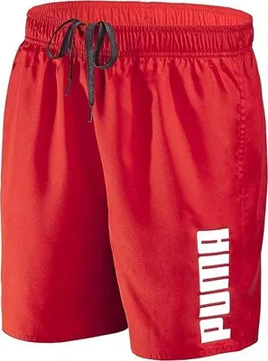 Produktbild von Puma Herren Swim Mid Red Badeshorts