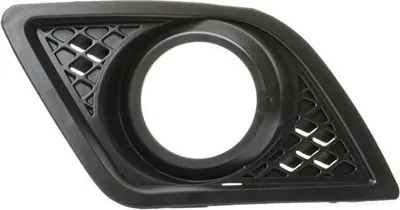 Produktbild von BLIC Lüftungsgitter Grill Stoßfänger für FORD Fiesta Mk5 Schrägheck (JH1, JD1, JH3, JD3) mit Loch/Löchern für Nebellampen Schwarz