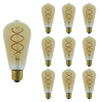 Produktbild von Vito Lighting E27 LED-Lampe ST64 4W 400lm 2200K extra warmweiß 10 Stück