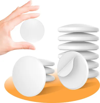 Produktbild von ECENCE Türstopper Wand selbstklebend 12x Wandschutz - Türpuffer 40mm - Schutz für Wände, Türen