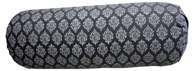 Produktbild von Yoga Bolster 65 x 23 cm mit Buchweizenschalen gefüllt, Kissen für Yoga und Meditation