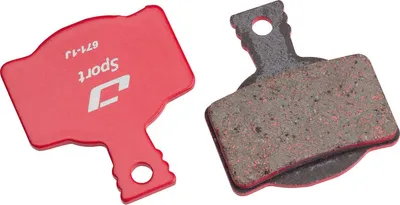 Produktbild von Jagwire DCA087, Fahrradbremsbelag, Grau, Rot