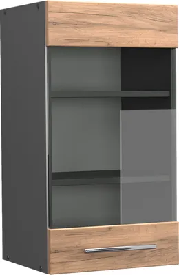 Produktbild von Küchenglasschrank Vicco Fame-Line Goldkraft Eiche 40 cm, Model 38303