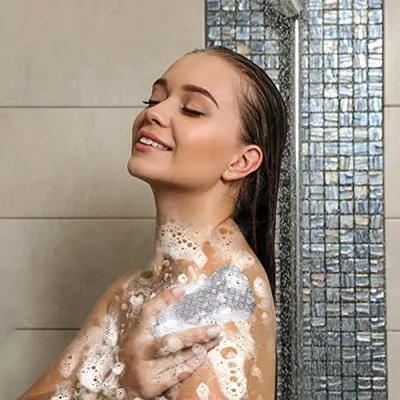 Produktbild von Peeling-Badeschwamm für den Körper, ultraweicher und wiederverwendbarer Körperschwamm zur Entfernung abgestorbener Haut