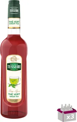 Image de Lot 3 - Teisseire - sirop de thé vert - 70cl