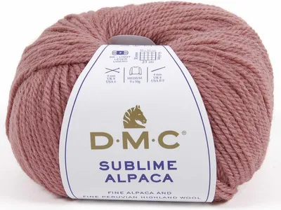 Productafbeelding van DMC Sublime Alpaca - premium handbreigaren gemaakt van 50% alpaca & 50% hooglandwol (Color 412)