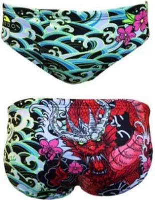 Produktbild von Turbo Wp Red Dragon Badeslip Mehrfarbig 3-4 Years Jungen Mehrfarbig 3-4 Years