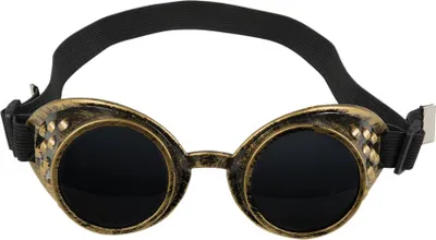 Immagine prodotto di steamunk unisex nero/oro lenti
